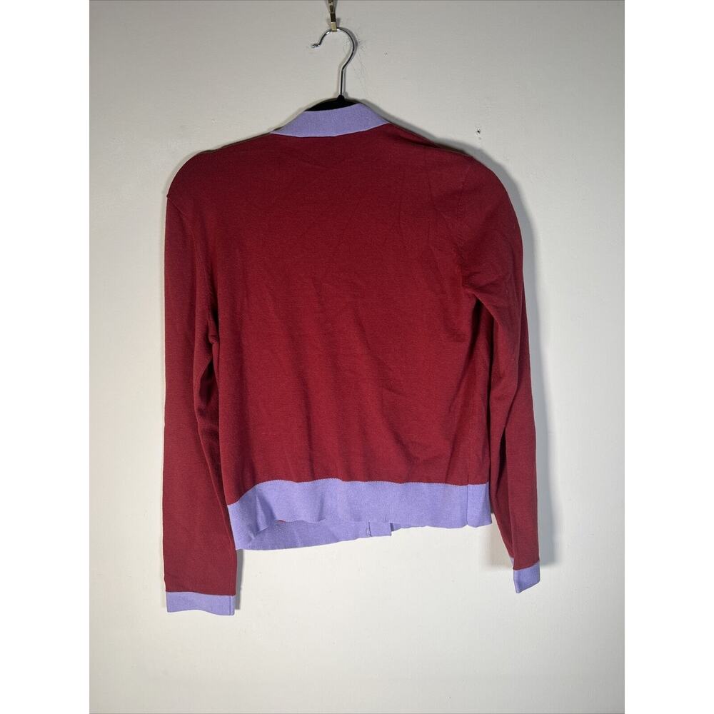 Ann Taylor Pocket V Neck Cropped Cardigan - Picture 6 of 8